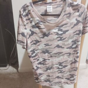 PINK Victoria's Secret Camouflage Tee